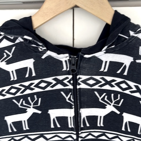 Lazy One, Onesie Pajamas with Hood and Pockets. Unisex, Size Large - Picture 4 of 8